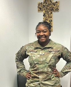 The May 2024 KANZA Warrior Spotlight is Staff Sgt. Ralissa Flemings, 931st Operations Support Squadron short range scheduling non-commissioned officer (NCOIC). (Courtesy photo)