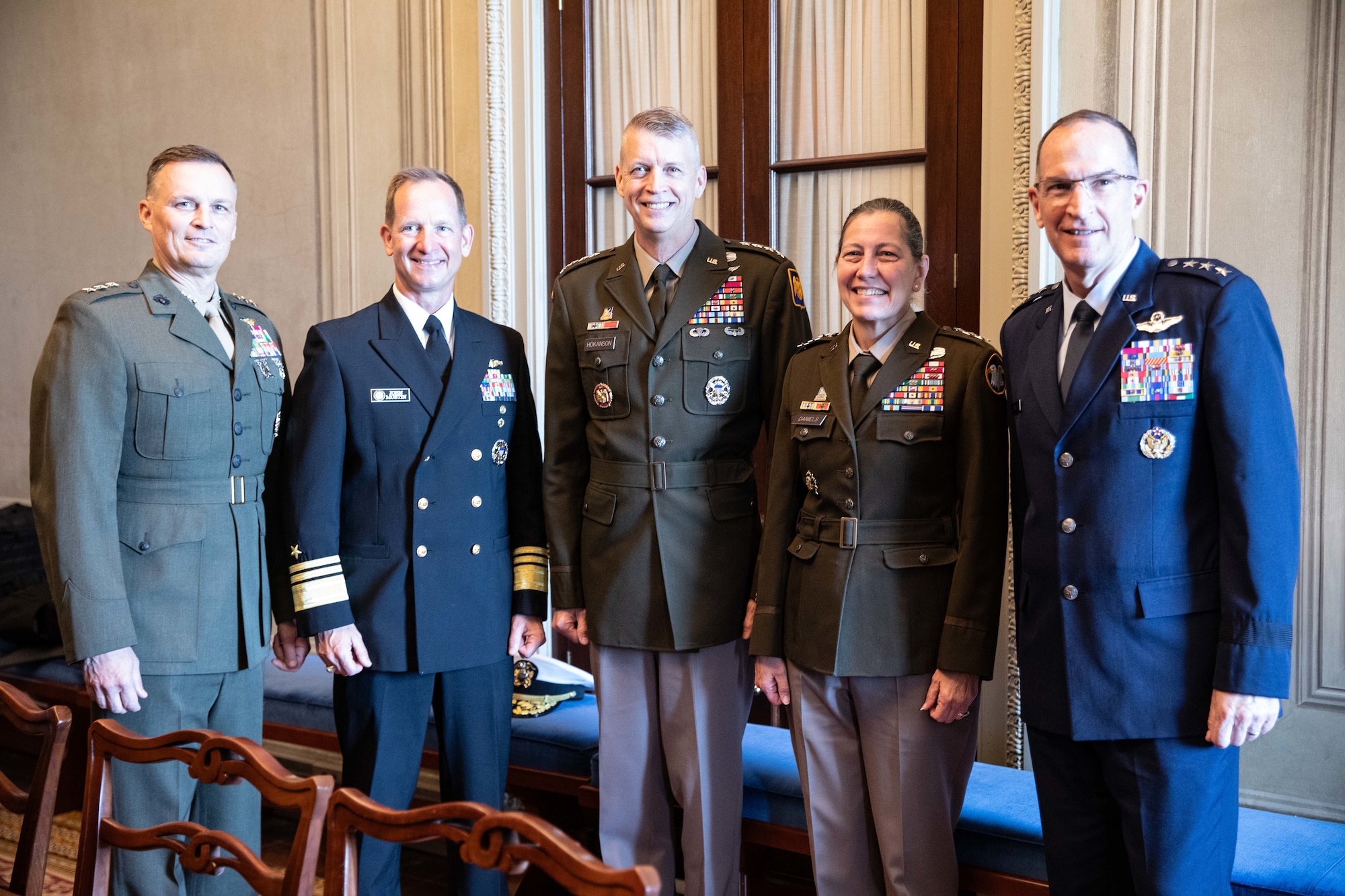 Reserve and Guard leaders at the U.S. House Appropriations Subcommittee on Defense April 30, 2024.