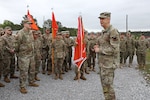 Army Gen. Daniel Hokanson, chief, National Guard Bureau, talks with Soldiers of the Alabama National Guard's 115th Expeditionary Signal Battalion, Fort McClellan, Alabama, April 20, 2024.