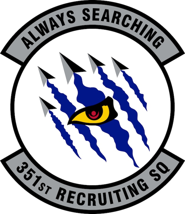 351st Recruiting Squadron emblem