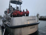 USCG Station Hatteras Inlet assisted the community of Ocracoke Island by delivering supplies to local health care providers.  28 March 2024.