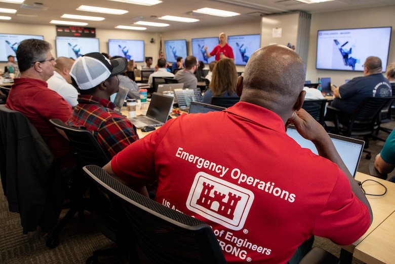 Photo of Blue Roof training.