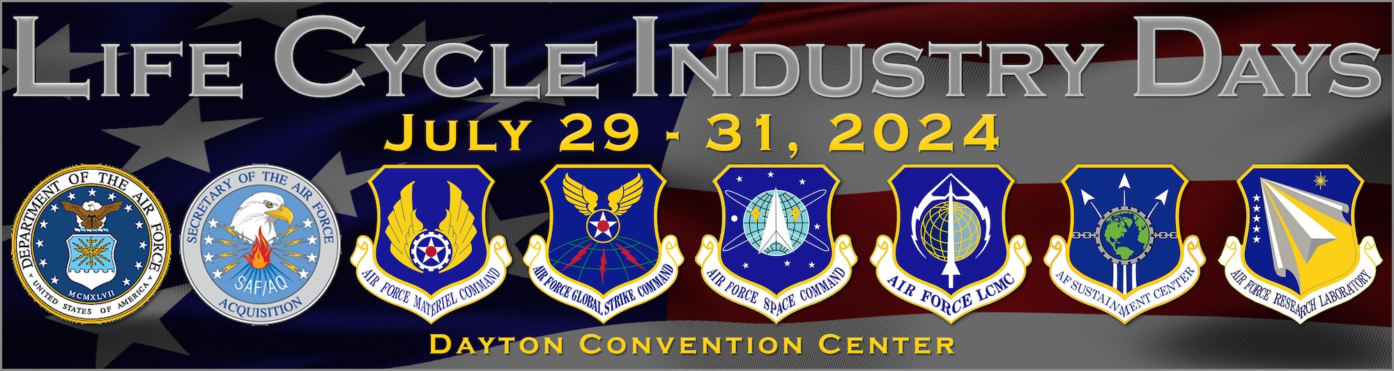 2024 LCID banner (U.S. Air Force graphic by Jim Varhegyi).