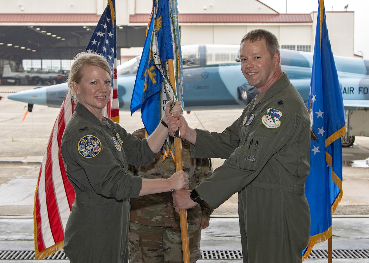 39th FTS Change of Command