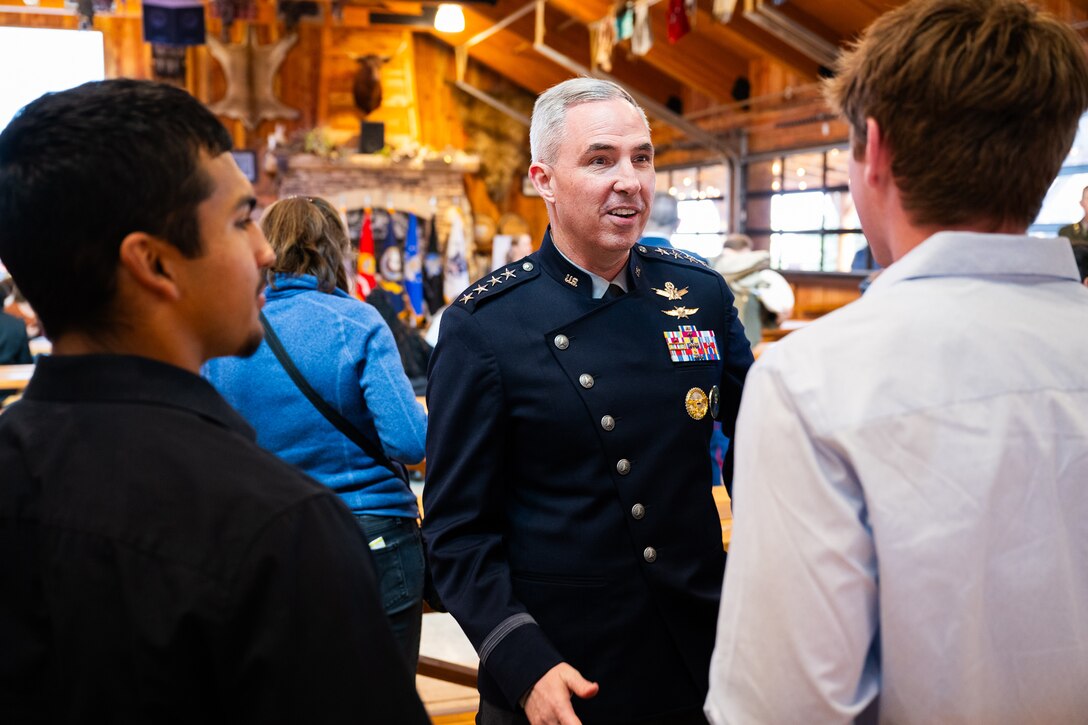 USSPACECOM Commander Honors Colorado Springs Enlistees