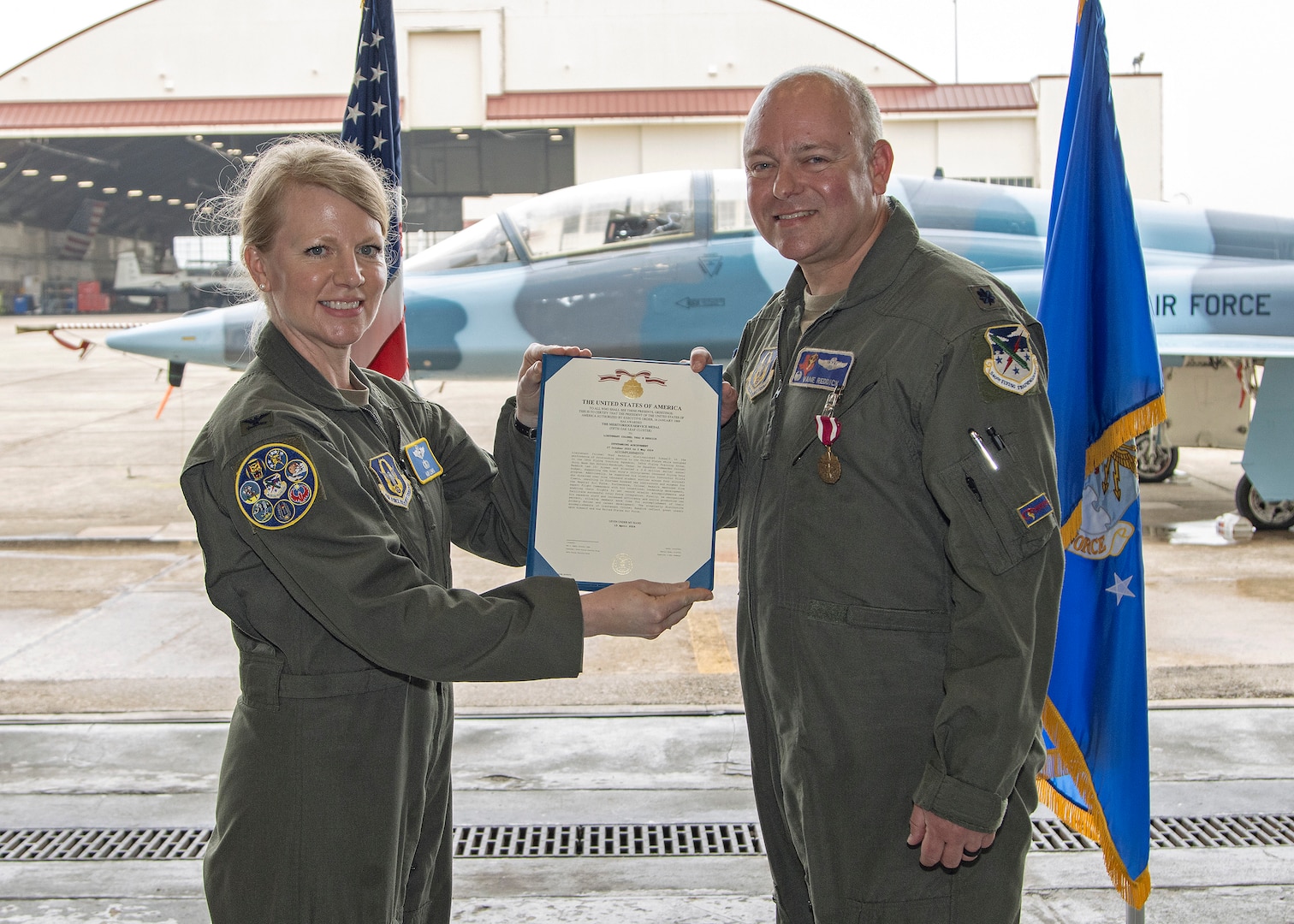 39th FTS Change of Command