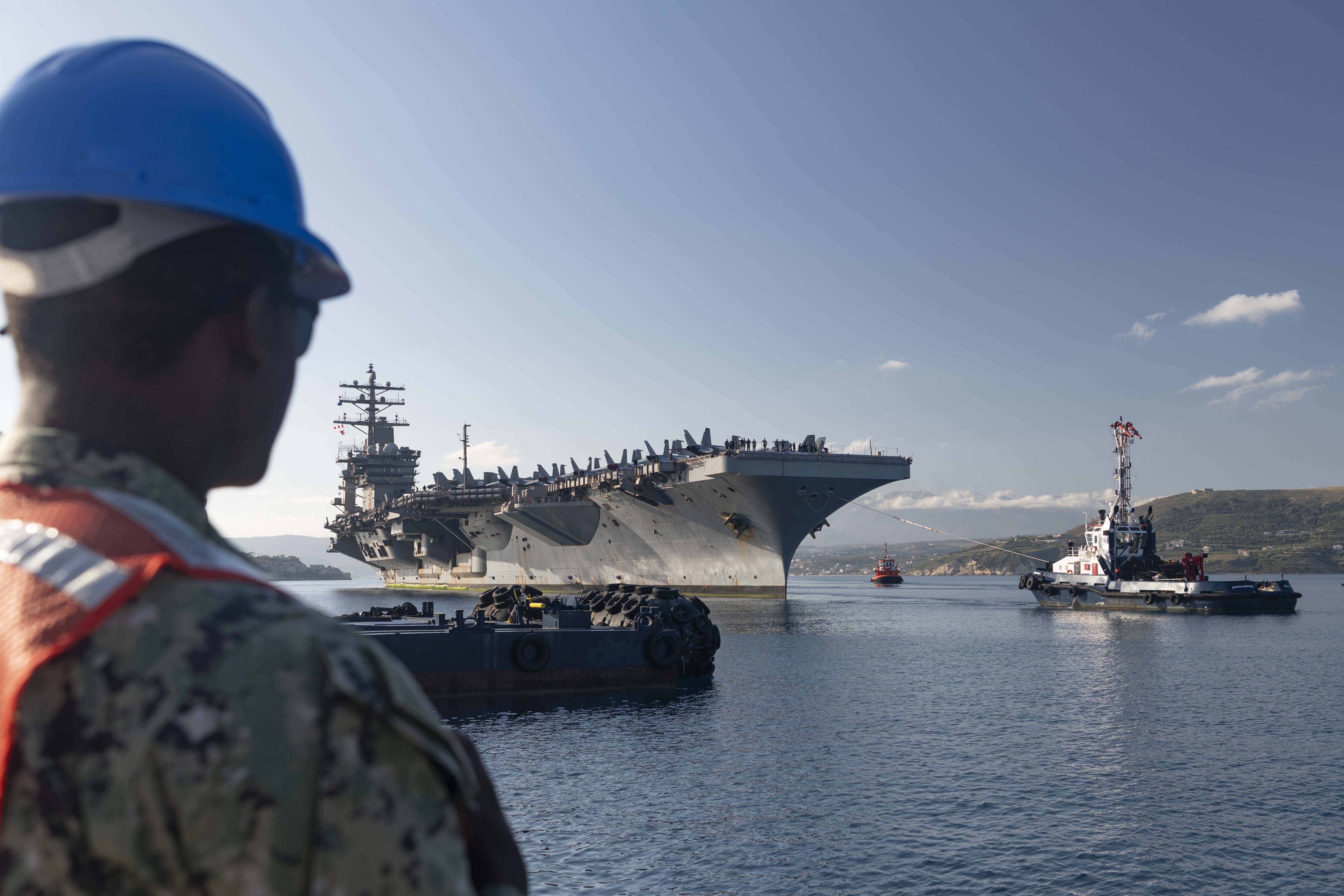 NSA Souda Bay Welcomes USS Dwight D. Eisenhower (CVN 69) > United ...