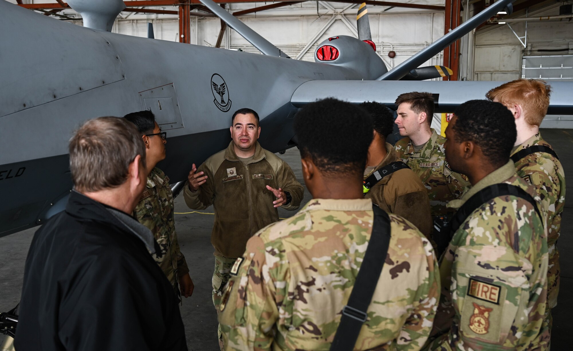 89th Attack Squadron showcases the MQ-9 at Ellsworth