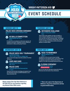 2024 National Police Week. Respect. Honor. Remember.