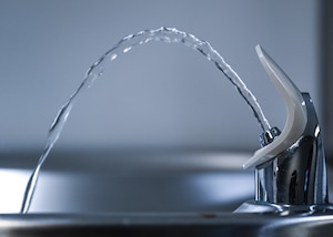 During hot conditions, it’s suggested that a person consume water every 15 minutes, so fluid consumption will drastically increase.