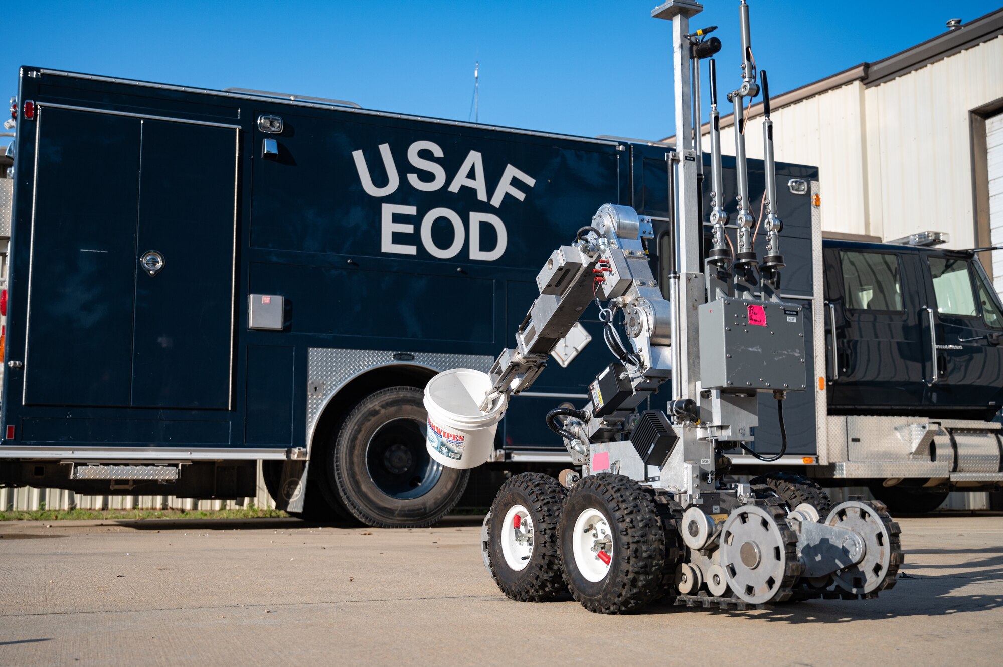 Photo of EOD robot