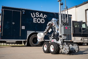 Photo of EOD robot