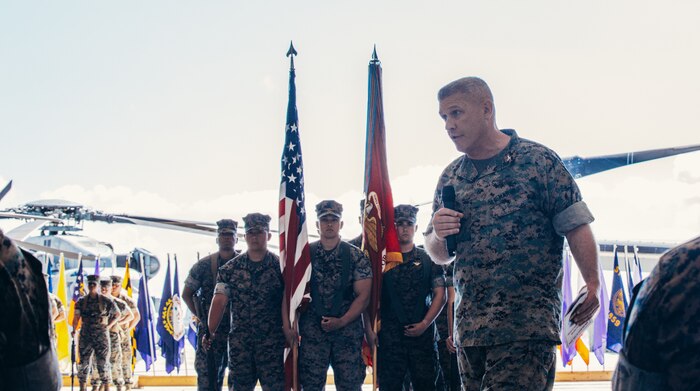 VMM-162 Change of Command Ceremony: A New Chapter Begins