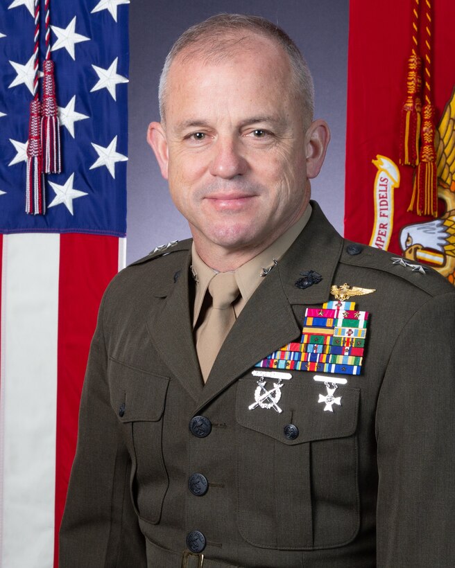 Command Photo MajGen "Baja" Wellons