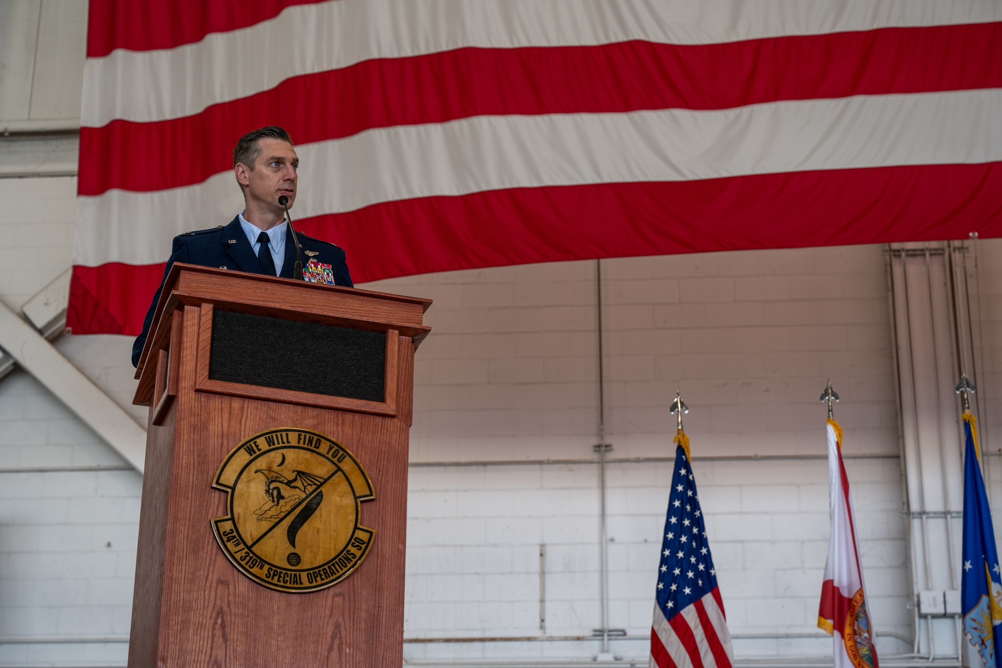 319th change of command and reassignment