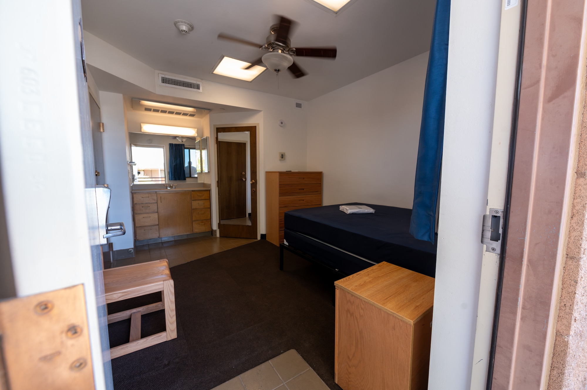 A view of a dormitory, April 29, 2024, at Luke Air Force Base, Arizona.