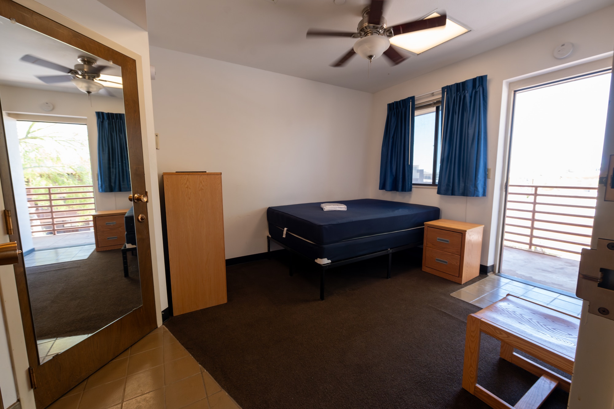 A view of a dormitory, April 29, 2024, at Luke Air Force Base, Arizona.