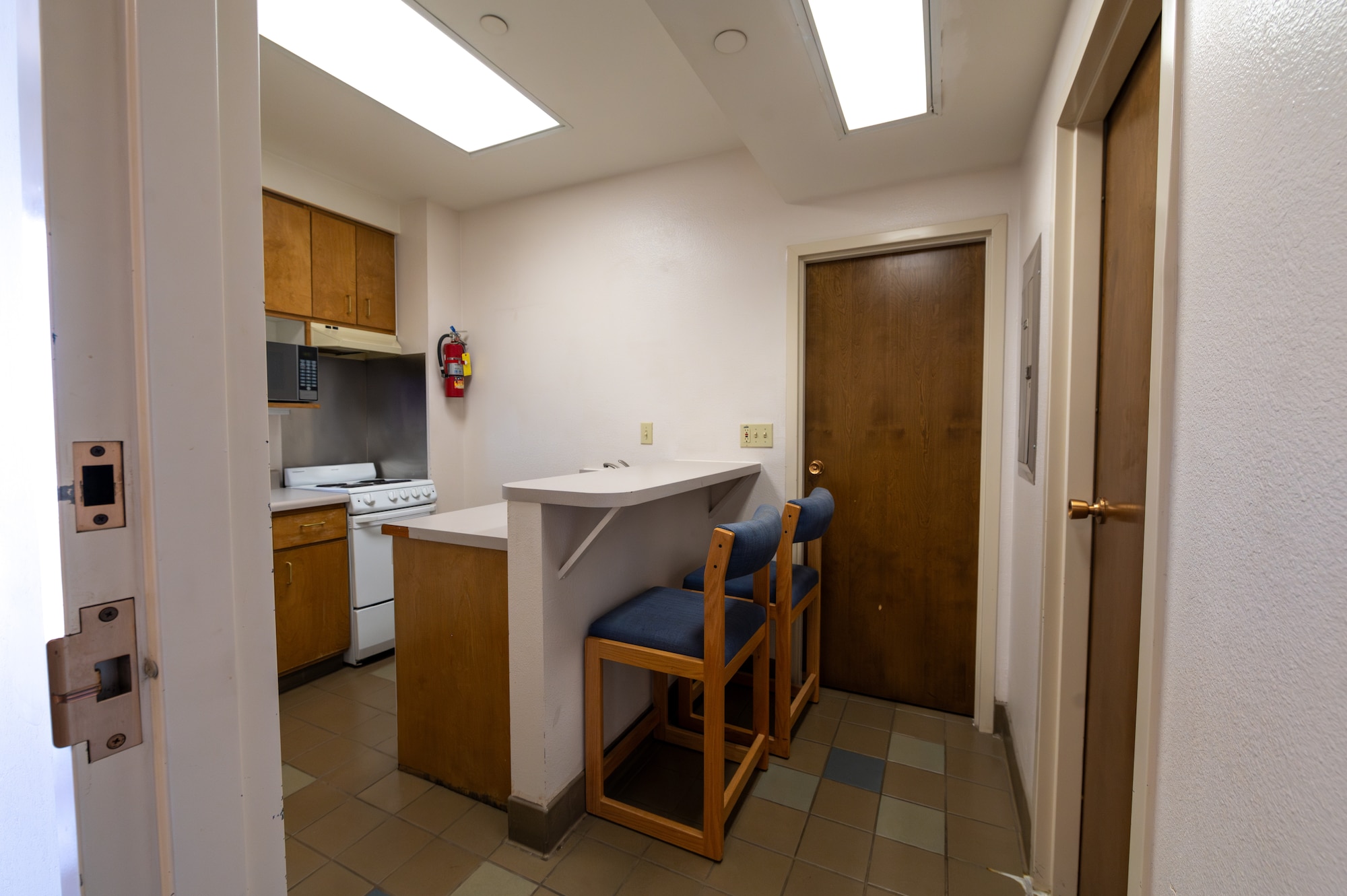 A view of a dormitory, April 29, 2024, at Luke Air Force Base, Arizona.