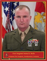 Unit Senior Enlisted Leader, Headquarters Company, CLR-4