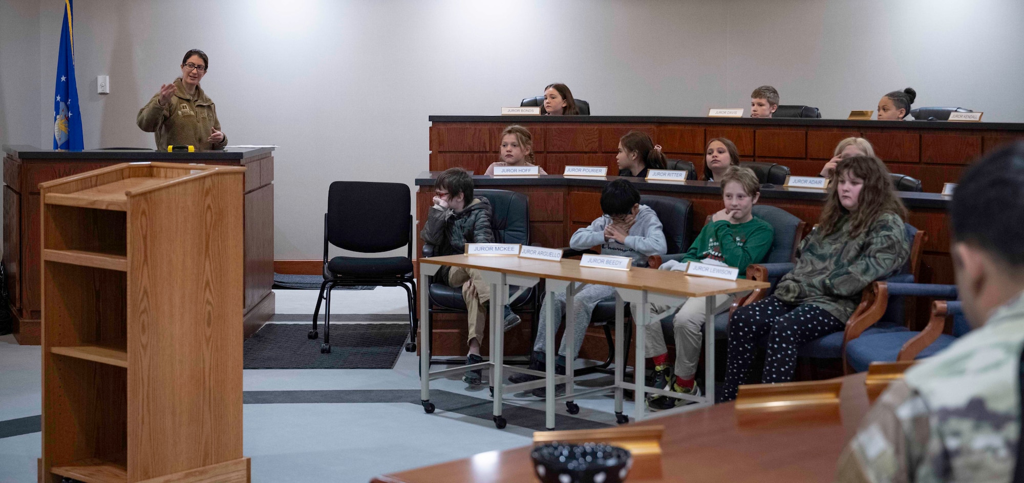 Order in the court for local students visiting Ellsworth