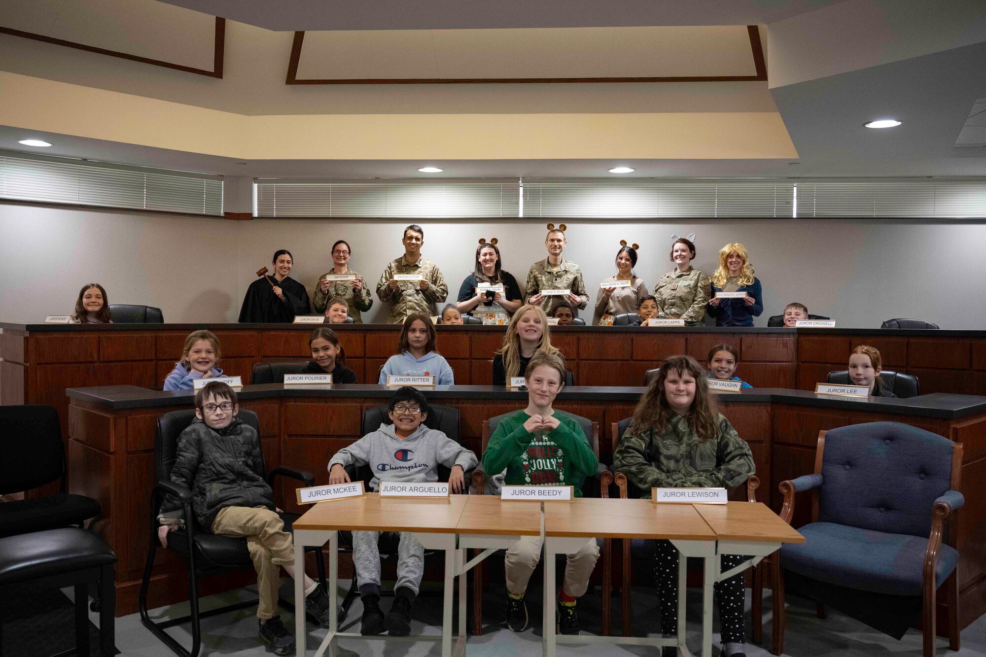 Order in the court for local students visiting Ellsworth