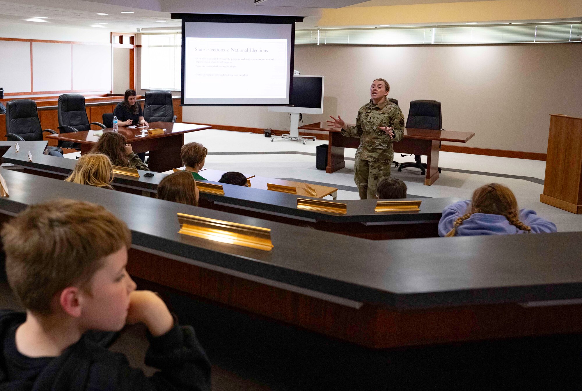 Order in the court for local students visiting Ellsworth