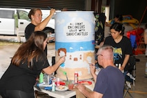 The U.S. Army Corps of Engineers is committed to environmental stewardship, and SWG realty specialists wanted to pitch in to help beautify local beaches, and waste buckets.