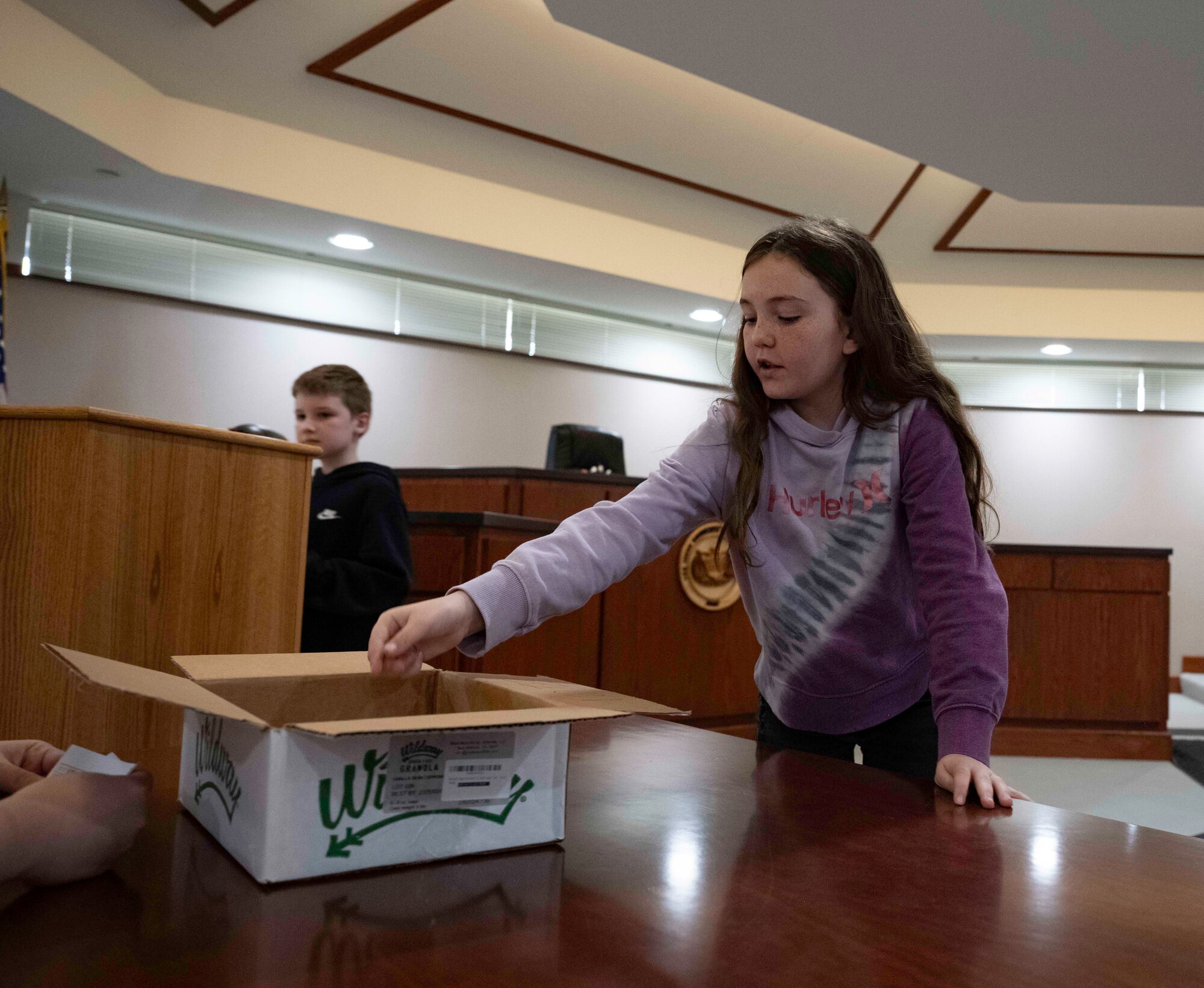 Order in the court for local students visiting Ellsworth