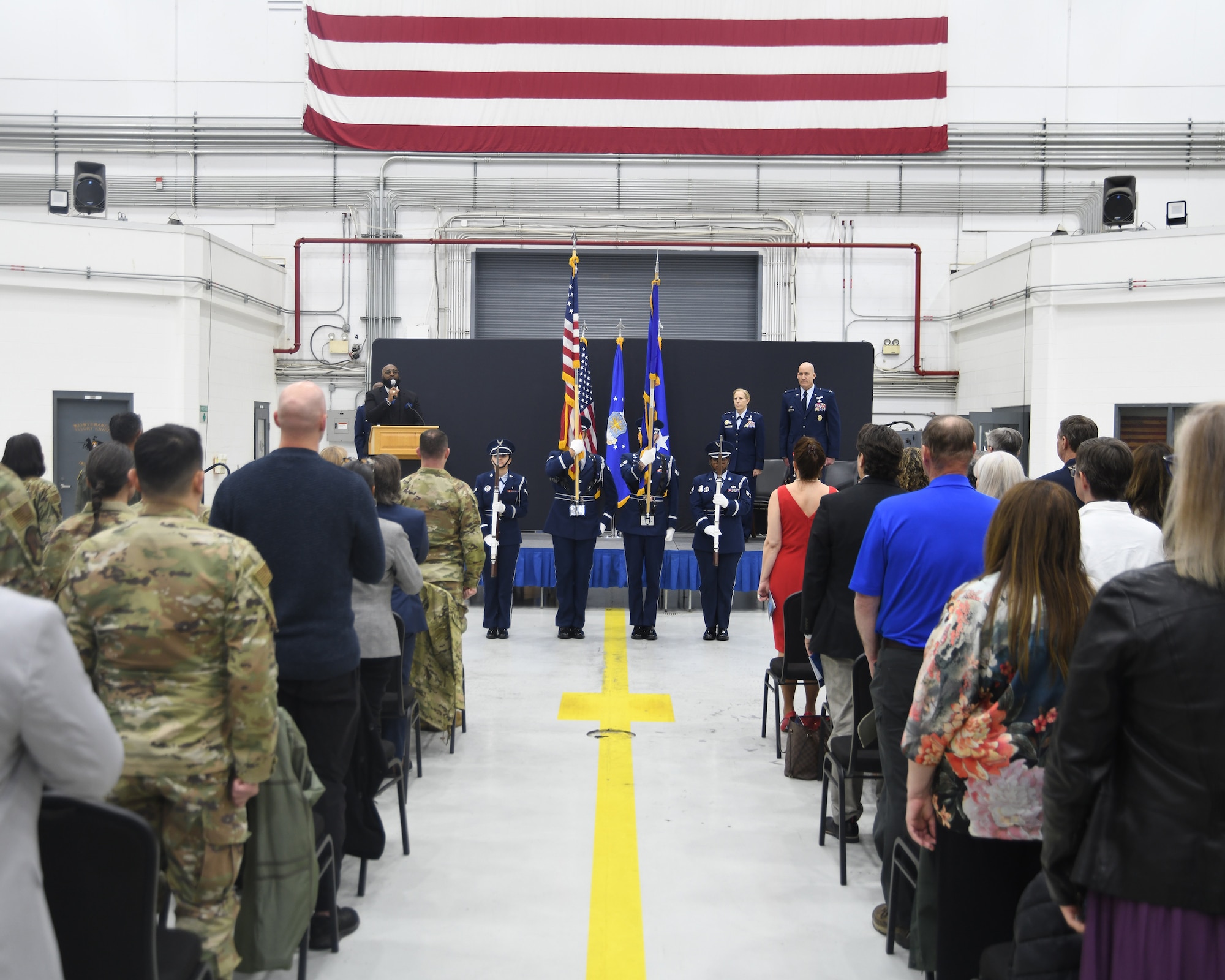 Col. Bruce Carper, Commander, 759th Logistics Readiness Flight, retires after having served nearly 28 years in the Air Force Reserve. Col. Carper held his retirement ceremony May 4, 2024, at the 459th Maintenance Squadron in front of family and friends. Col Carper earned his commission in 1999 from the Academy of Military Science, McGhee-Tyson Air National Guard Base, Knoxville, Tennessee and since then has served in a variety of leadership positions at the flight, squadron, group, and staff level. Maj. Gen. Vanessa Dornhoefer, Mobilization Assistant to the Deputy Chief of Staff for Logistics, Engineering and Force Protection, Headquarters U.S. Air Force, officiated the ceremony.