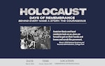 Holocaust Days of Remembrance observance