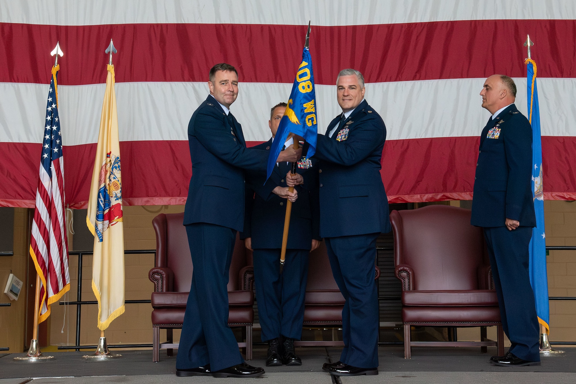 Change of command and retirement ceremony
