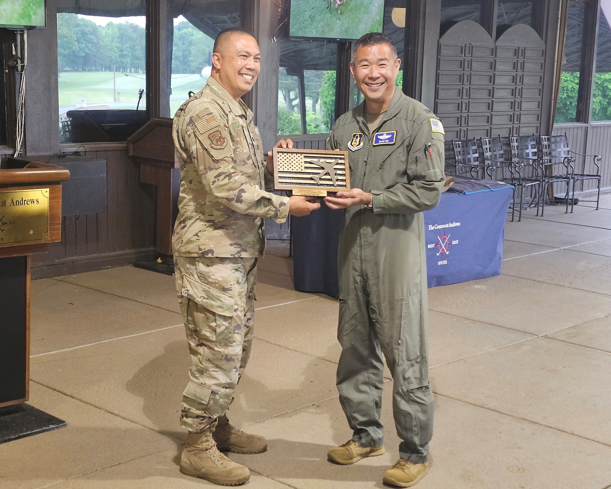 The 459th Air Refueling Wing Deputy Commander, Col. Roland Tsui leaves to become the Mobilization Assistant to the Director of Strategy, Plans, Programs, and Requirements at Pacific Air Forces.