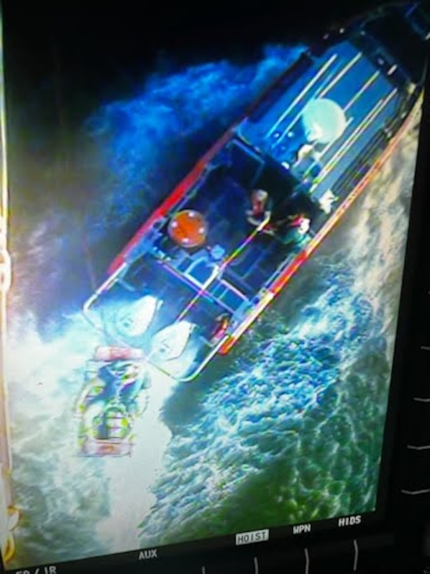 Coast Guard rescues injured man from aground sailboat near Sapelo Sound, Georgia