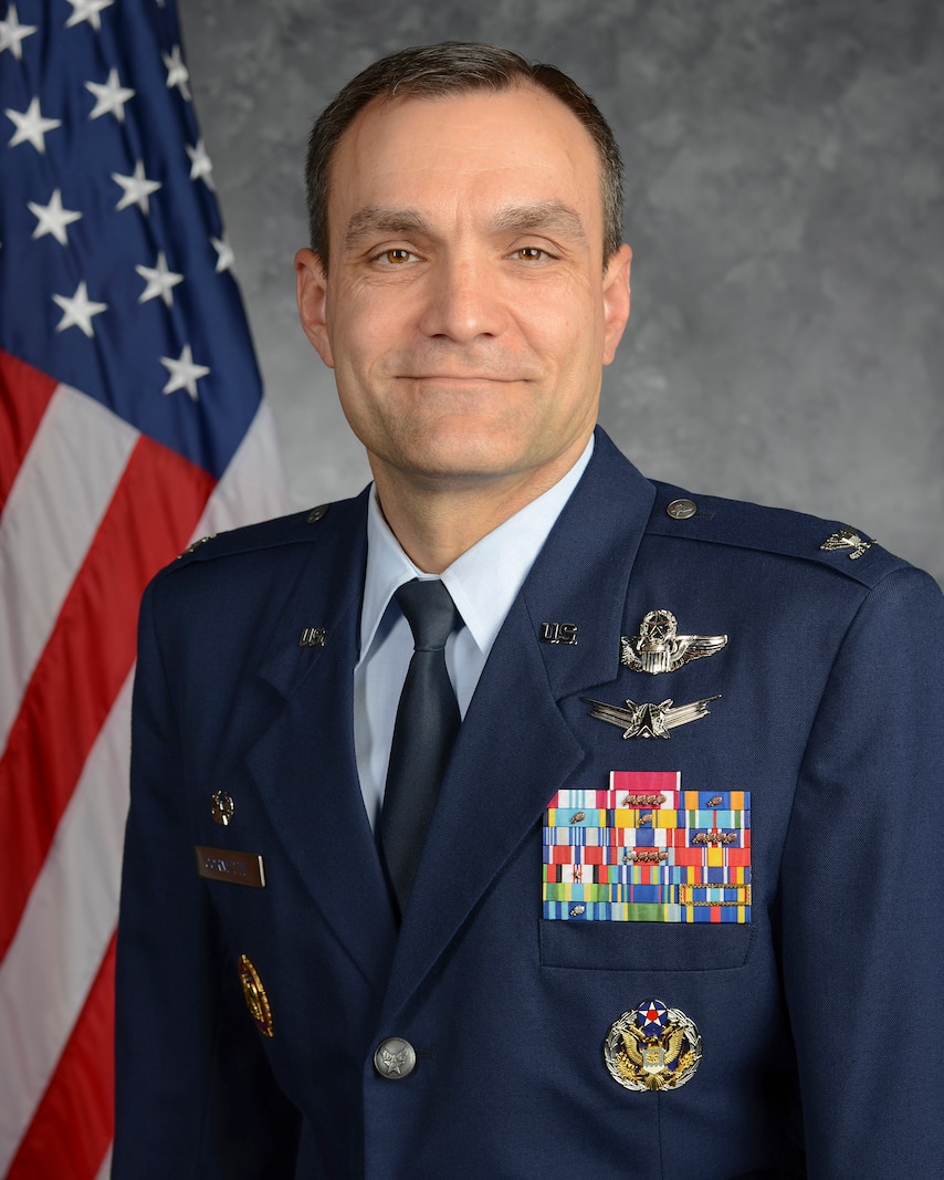 Air Force Colonel in military uniform.