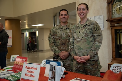 Walter Reed National Military Medical Center held an inaugural Healthcare Resources Expo on May 9, 2024 in the Building 19 Lobby. Staff from numerous clinics and organizations within the hospital intermingled with patients to provide information about the services and facilities offered as well as what ways Walter Reed can enhance the care they receive.
