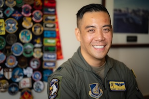 Portrait of Lt. Col. Reinier Villanueva, Chief of the 15th Wing Safety office.