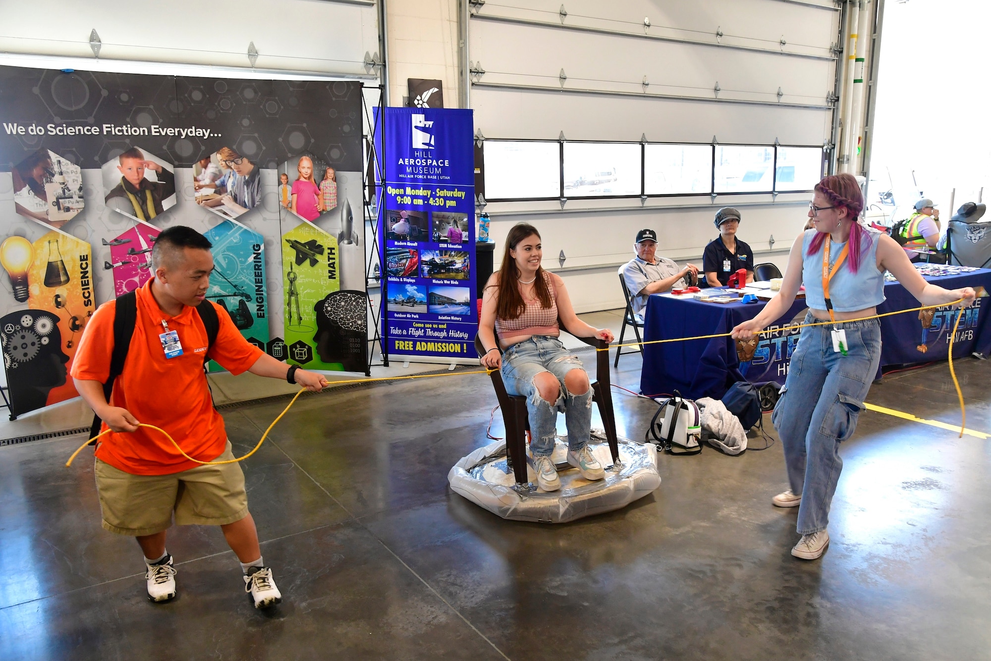 The 2024 Hill AFB Warriors Over the Wasatch Air Show will continue its tradition of emphasizing education and learning for youngsters, as the show will once again feature its popular STEM City attraction. (U.S. Air Force photo by David Perry)