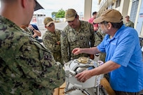 JOINT BASE PEARL HARBOR-HICKAM (March 11, 2024) Sailors stationed on submarines homeported at Joint Base Pearl Harbor-Hickam, Hawaii receive demonstrations and hands-on training of navigation equipment from members of the Naval Information Warfare Center (NIWC) Atlantic in their Mobile Training Lab, March 11, 2024. The Pacific Submarine Force provides strategic deterrence; anti-submarine warfare; anti-surface warfare; precision land strike; intelligence, surveillance, reconnaissance, and early warning; and special warfare capabilities around the globe. (U.S. Navy photo by Chief Mass Communication Specialist Amy Biller)