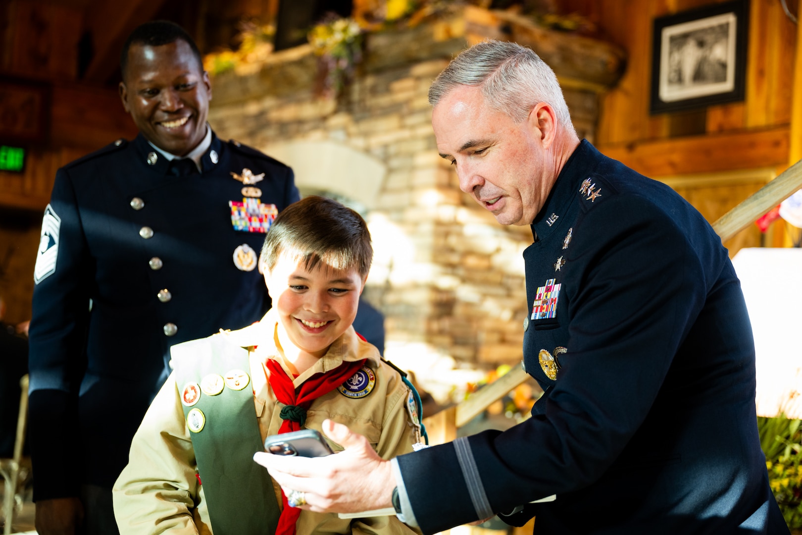 USSPACECOM Commander Honors Colorado Springs Enlistees