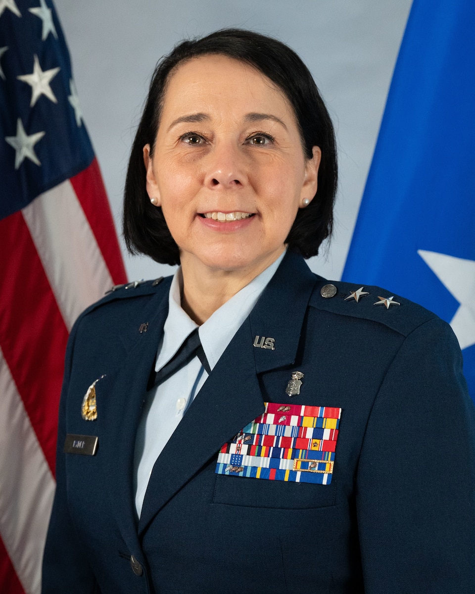 This is the official portrait of Maj. Gen. Jeannine M. Ryder.