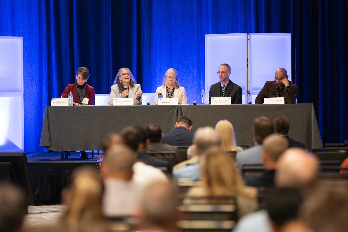 Panel members discuss Modeling and Simulation ideas