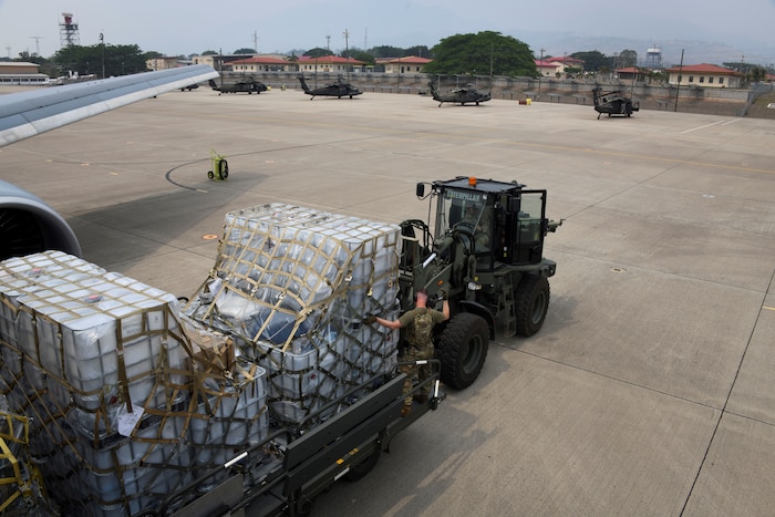 A photo of cargo transport.