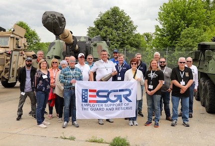 Pennsylvania’s chapter of the Employer Support of the Guard and Reserve (ESGR) held a Bosslift event for approximately 20 civilian employers of Pennsylvania National Guard members May 8-9 at Fort Indiantown Gap.