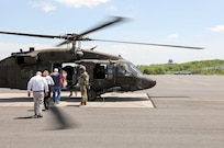 Pennsylvania’s chapter of the Employer Support of the Guard and Reserve (ESGR) held a Bosslift event for approximately 20 civilian employers of Pennsylvania National Guard members May 8-9 at Fort Indiantown Gap.