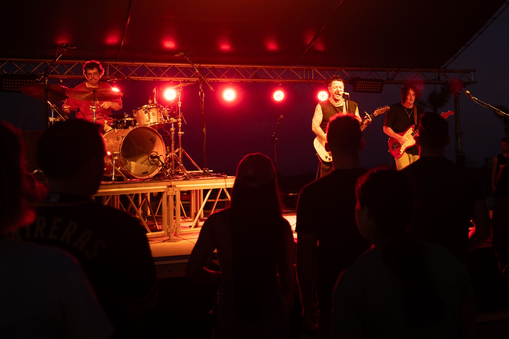 Operation MWR is a series of 65 free events across the world that will include concerts, comedic performances, interactive murder mystery dinners and more. (U.S. Air Force photo by Airman 1st Class Audree Campbell)
