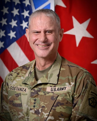 Command photo of Lt. Gen. Charles Costanza.