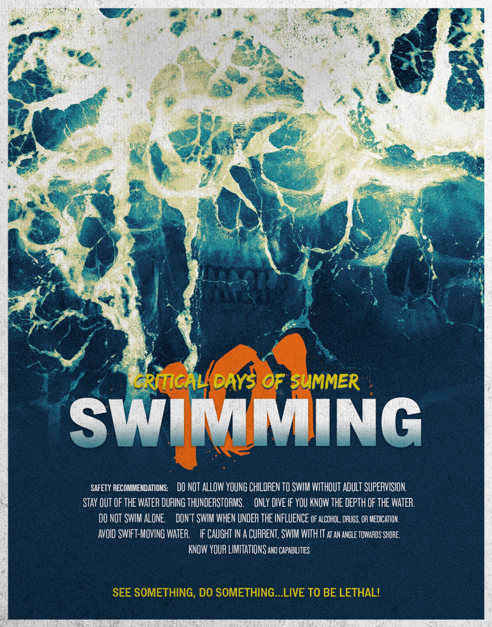 Swimming Safety Poster