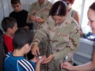 Virginia-Tajikistan State Partnership reaches out to children