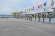 The flags of 26 nations were ceremoniously unfurled at Paragon Army Base, marking the official commencement of TRADEWINDS 24 in Barbados on May 4, 2024.