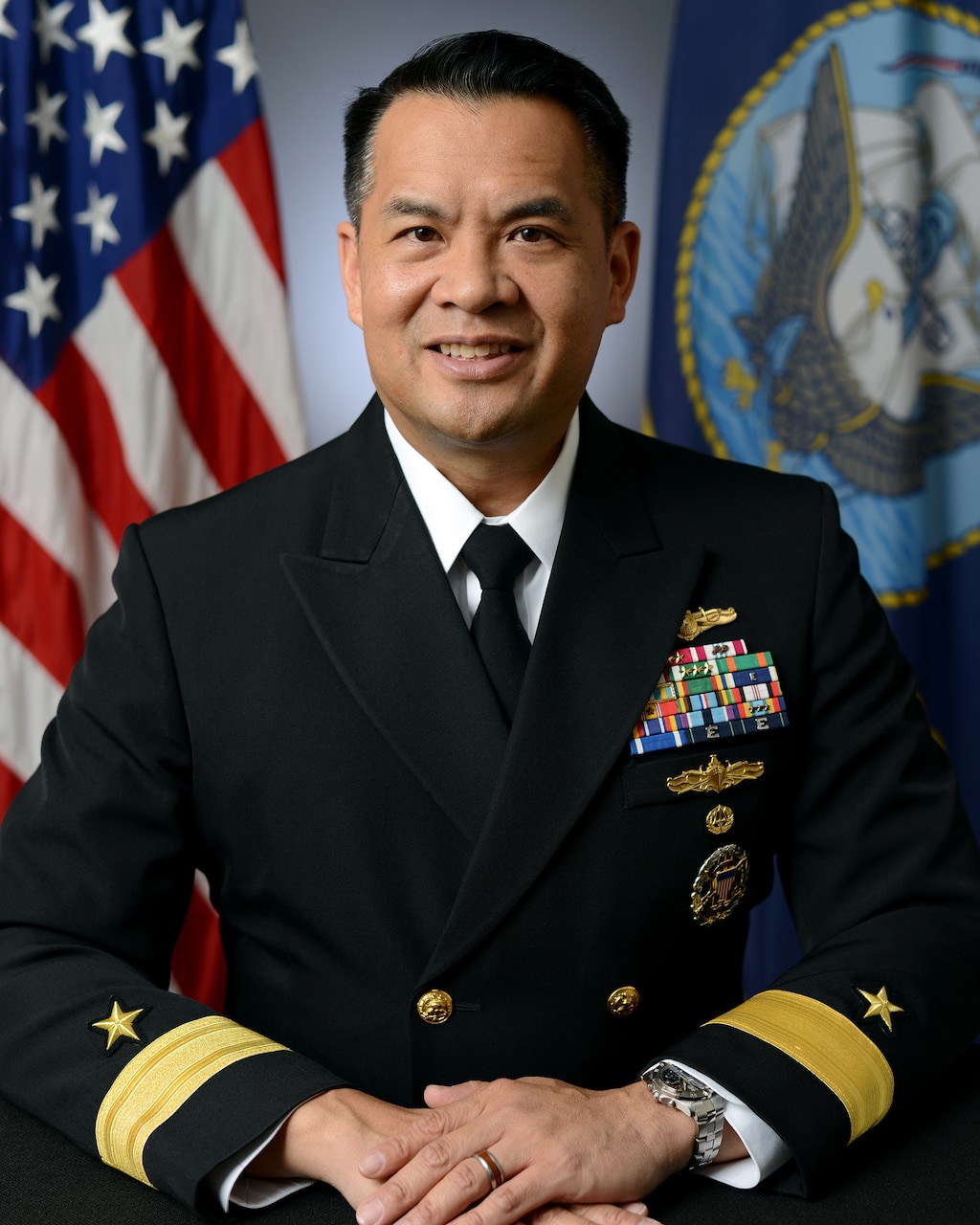 Rear Admiral Vincent S. Tionquiao > United States Navy > BioDisplay